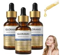 Face Lift Serum, Liquid Solution, Anti-Aging Serum Essence Oil with Peptide and Collagen, Reduce Fine Lines & Wrinkles, Moisturizing and Firming, For All Skin Types (3)
