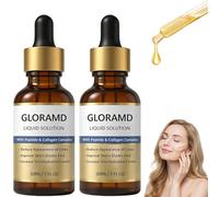 Face Lift Serum, Liquid Solution, Anti-Aging Serum Essence Oil with Peptide and Collagen, Reduce Fine Lines & Wrinkles, Moisturizing and Firming, For All Skin Types (2)