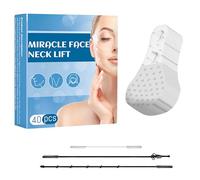 Face Lift Tape, 40 Pcs Face Tape Lift, Face Tape Lifting Invisible Waterproof V-Face Stickers, Instant Makeup Face Lift Patches, Facial Lift Strips for Hide Double Chin Saggy Tightening Skin