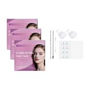 Face Lift Tapes, Neck Tape Lifting Invisible, Invisible Facial Lift Patch Set, Face Lift Tape Invisible, V-Shaped Instant Face Tapes for Lifting Sagging Skin Wrinkles Sagging Skin Double Chin (3 set)