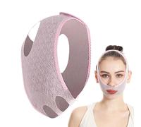 Face Lifting Bandage, Chin Lifting Wraps | V Shaped Lifting Bands for Face Slimming, Reusable Lifting Bandage, R Device