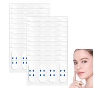 face Lifting Invisible Adhesive Tape, face Lift Tape, Lift Tape, Invisible Face Tapes for Lifting Sagging Skin (80pcs/2box)