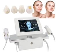 Face Lifting Microneedle Skin Tighten Machine Body Anti-Wrinkle Tightening Device for and Body, Dual Handle for Home Use