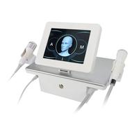 Face Lifting Microneedle Skin Tighten Machine Fractional Micro Needling for Scar and Stretch Mark Removal, with 2 Handles 48x35x40cm