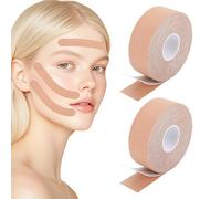 Face Lifting Tape 2 Rolls, Face Tape Lifting Face for Firmer Skin, Face Tape Against Wrinkles for Face Contouring, Invisible Anti-Wrinkle Plaster Face, for Forehead, Eyes and Mouth Area