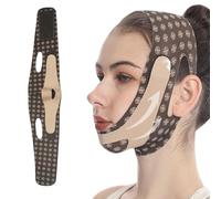 Face Lifting V Belt - Breathable V Shape Face Slimming Belt, Reusable Chin Reducer for Men and Women | V Belt for Definition