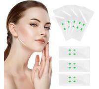 Face Lifts Tape,Face Tape Lift Invisible Waterproof Countenance Stickers, Instant Makeup Face Lifted Tool, Faces Raise Stickers for Concealing Wrinkles Double Chin Sagging Tightening Skin (Green)
