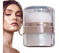 Face Luminiser - Body Highlighter Glitter Shimmer Powder, Glitter Shimmer Powder | 3G Contour Snake Flower Lights with Sponge Head for Eyes, Hair, Body and Shimmering Powder All-Over
