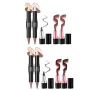 Face Makeup Set - 5D Eye Face Paint Makeup Stick Set, Contouring Stick | Bright Colors Beauty Pencil, Double Headed Design Bright Colors Waterproof Beauty Pencils For Travel School Dating Business