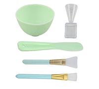 Face Mask Bowl And Brush Set, Diy Face Mask Mixing Bowl Tool Kit, Facial Skin Care And Beauty Tools, With Silicone Mask Brush,Soft Brush,Mixing Spatula,Scale Measuring Spoon