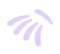 Face Mask Brush 100pcs Disposable Mask Cream Spoons Mini Mixing Spatula Curved Scoop Eye Stick Face Care Beauty Tool Kits(Purple)