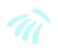 Face Mask Brush 100pcs Disposable Mask Cream Spoons Mini Mixing Spatula Curved Scoop Eye Stick Face Care Beauty Tool Kits(Green)