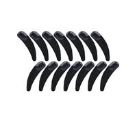 Face Mask Brush 100Pcs Face Mask Applicator Mini Cosmetic Spatula Facial Mask Mixing Sticks Disposable Curved Scoop Eye Cream Makeup Scoop Beauty Tool Accessories For Cosmetic Makeup(100pcs-black)