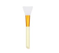 Face Mask Brush 24PCS Face Mask Applicator Advanced Silicone Facial Mask Brush - Mild And Soft, Suitable For All Skin Types, Formaldehyde Free For Cosmetic Makeup(Yellow)