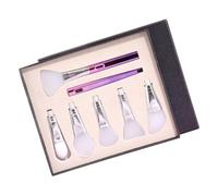 Face Mask Brush Set Silicone Abs with Replaceable Heads Skin Care Tool