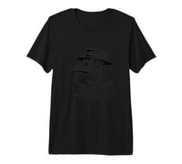 Face Mask Goth Medieval Plague Doctor Premium T-Shirt