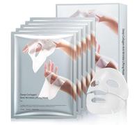 Face Masks - 5 Pcs Collagen Sheet Mask Overnight Deep Hydrating Anti-Wrinkle Lifting Bio Collagen Real Deep Mask, Skin Care Facemasks for Women Beauty