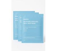 Face Masks Korean Skincare Hydro Cera-Nol Real Deep Hydrogel - Intense Hydration, Ceramide & Hyaluronic Acid Sheet Mask for Sensitive & Dry Skin for glass skin effect - Pack of 5