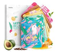 Face Masks Skincare, Face Mask Beauty, Hydrating Facial Masks, Zealsea Natural Sheet Mask, Pamper Gifts for Women, Party Birthday Gifts for Teenage Girls Kids, Biodegradable Sheets, Moisturizing 7pcs