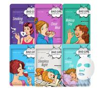 Face Masks Skincare,Hydrating Sheet Mask,Pamper Gifts for Women,Moisturizing Collagen Facial Mask,Daily Care Sheet Face Mask,Skin Care Gifts Set for Girls,Mothers Day Gifts,Face Mask Set in 6Pcs