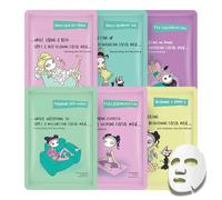 Face Masks Skincare,Hydrating Sheet Mask,Pamper Gifts for Women,Moisturizing Facial Masks with Collagen,Mothers Day Gifts,Face Mask Set in 6Pcs