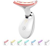 Face Massager, 2025 Upgrade 7 in 1 LED Face & Neck Sculptor Device, 7 Colors 3 Modes Led Facial Sculptor Device for Face & Neck face Massager for Firming and Smoothing The Skin Suitable (White)