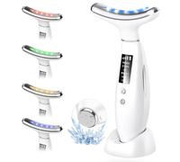 Face Massager, 6 Modes & 4 Intensity Levels Face Lifting Device, Neck Massage Skin Care Tool whit Cooling for Skin Toning Beauty Devices
