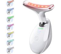 Face Massager, Face Sculpting Tool 7-in-1 LED Light Therapy, Led Face Sculptor 45±5°C Heating & 3 Modes, Face Lifting Device for Neck & Jawline,Facial Massager for Women Skin Tightening Anti-Wrinkle