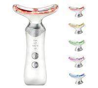 Face Massager, Neck Eye Massager with 5 Colors 3 Modes, Facial Massager for Skin Care, Anti-Wrinkle Device for Slimming Face