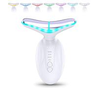 Face Massager, Senndio Face Lifting Device with 7 LED Colors 4 Modes, Electric Face and Neck Massager EMS Microcurrent Anti-Wrinkle Facial Sculpting, Portable with USB-C Charging