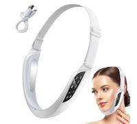 Face Massager Tool | 8 Intensities Massager - Double Chin Facial Massage Machine - for Men Travel Home Bed Morning Night Meditation Wedding Makeup Dating Party Birthday