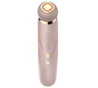Face Massager Tool with Radio Frequency Skin Tightening - Rechargeable Facial Beauty Instrument for Anti-Aging, Wrinkle Reduction & Firming - Home Use Face Lift Massage Device (Pink)