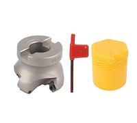 Face Mill CNC Milling Cutter 40Cr 4 Flutes Lathe Cutting Tool Set Kit for SEKT1204 Stable Working Reliable Performance Precision Machining Metal Processing