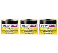 Face Moisturizer by Olay Complete All Day UV Moisture Cream, SPF 15, Normal Skin, 2 Ounce (Pack of 3)