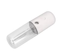 Face Nano Manure Sprayer, ABS Shell Portable USB Load 50 Ml Capacity Wide Application Cell Phone Crap Sprayer for the Trip (White)
