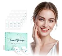 Face Neck Tape Lifting Invisible,Face Lift Tape, Instant Facelift Tape,Makeup V-Edge Face Patches,Necks Less Strip for Women Turkey Neck (1 Count (Pack of 256))