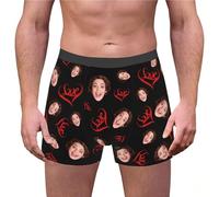face on Boxers for Men Custom Rainbow Boxers Mens Boxers with Faces on Them Custom Custom Mens Underwear Boxer Briefs Cute for Boyfriend Boxer Customized face