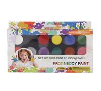 Face Paint 12 Colors DIY Painting Simple Operation Food Grade Lightweight PortableFace Painting Kit