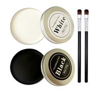 Face Paint Black and White Face Body Paint Set for Halloween Skeleton Zombie Clown Makeup for Adults