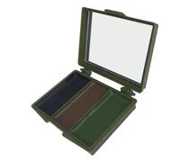 Face Paint Camouflage Oil, 3 Colour Camo Cream, Outdoor Facial 3 Color Camouflage Oil, Long Lasting Camo Face Body Paint with Mirror, Compact Camo Concealment, Multi Colors Hunting Face Paint for Hunt
