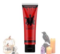 Face Paint Makeup 100g Washable Skin Red Color Coating Gel | Halloween Water-Based Cream Cosplay Face Paint for Cosplay Party Sports Event Costume Men Women Artist Beginner