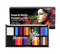 Face Paint Palette 26 Colors Professional Safe Pigment Makeup