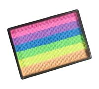Face Paint Palette | Rainbow Face Palette | Watercolor Makeup 6 Colors Painting Supplies for Carnival Wedding Halloween Christmas Concert Cosplay Festival Birthday Adults