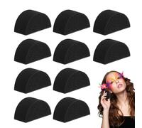 Face Paint Sponges - 10 x Small Semi-Circular Sponge with Water Droplets | Swimmed with Water Drops for Painting Human Sponge, Painting Sponge for Artists, Crafts with