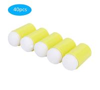 Face Paint Sponges, Sponges for Painting Art Sponges 40Pcs Sponge Material for Color Mixing (Yellow)