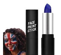 Face Paint Stick for and Face Art - Vibrant Blue Colour, Smooth Creamy Texture, Portable Design for Halloween, Cosplay, Festivals, Theatrical Performances, Sports Events and Costume Parties