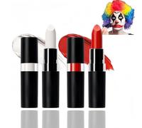 Face Paint Stick,Halloween Makeup for Face,Lips & Body,Long-Lasting, Sweatproof,Easy to Apply,Cosplay & Festival Ready,Face Painting Kit with Face Paint Pens & Crayons,Halloween Body Paint(04+10)