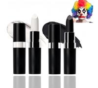 Face Paint Stick,Halloween Makeup for Face,Lips & Body,Long-Lasting, Sweatproof,Easy to Apply,Cosplay & Festival Ready,Face Painting Kit with Face Paint Pens & Crayons,Halloween Body Paint(04+07)