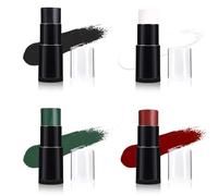 Face Paint Stick,Non-toxic Cream Body Paint,Professional Face Paint Makeup for Halloween Cosplay Game,Washable Body Stick for Adult Costume Party,Full Coverage Painting Foundation (Hot selling set)