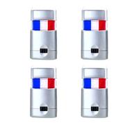 Face Paint Sticks 4 Piece Three Color Flag Themed Set for Sports Cheering, Watch Parties, Portable Body Makeup Format Sports Fan Makeup Game Day Face Color Event Body Paint Cheering Look Party Decor